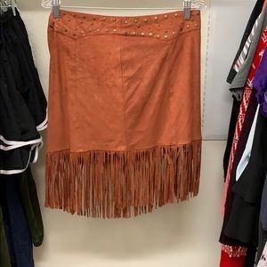 Fringe skirt
